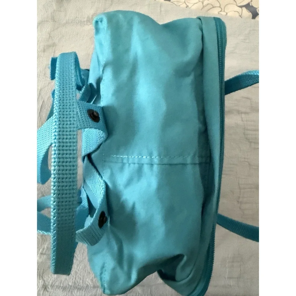 Fjallraven Kanken 23510 Classic Deep Turquoise Backpack Womens Kids Laptop Blue